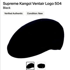 SUPREME X KANGOL TROPIC VENTAIR LOGO 504